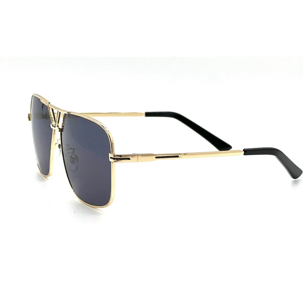 Men Sunglasses Dark Black Lens Hip Hop Style Cholo Gangs Street Wear Trendy New‎